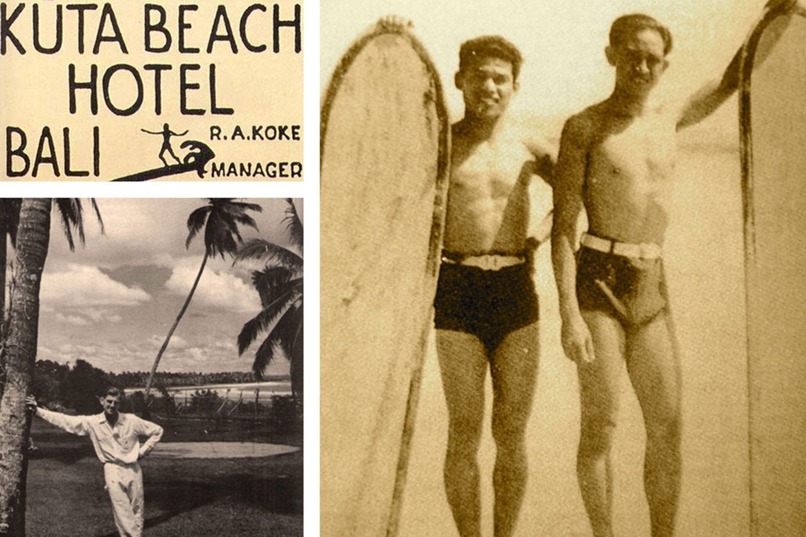 Bali’s First Surfers